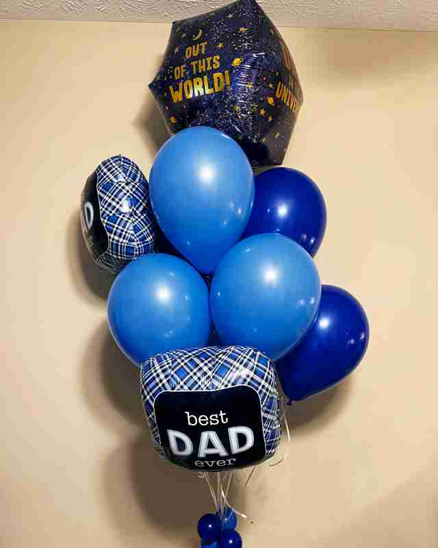 Father's Day balloon bouquet
